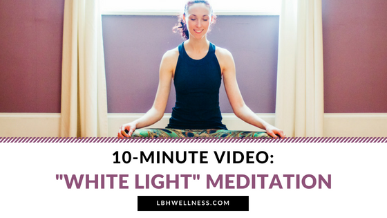 Guided meditation video